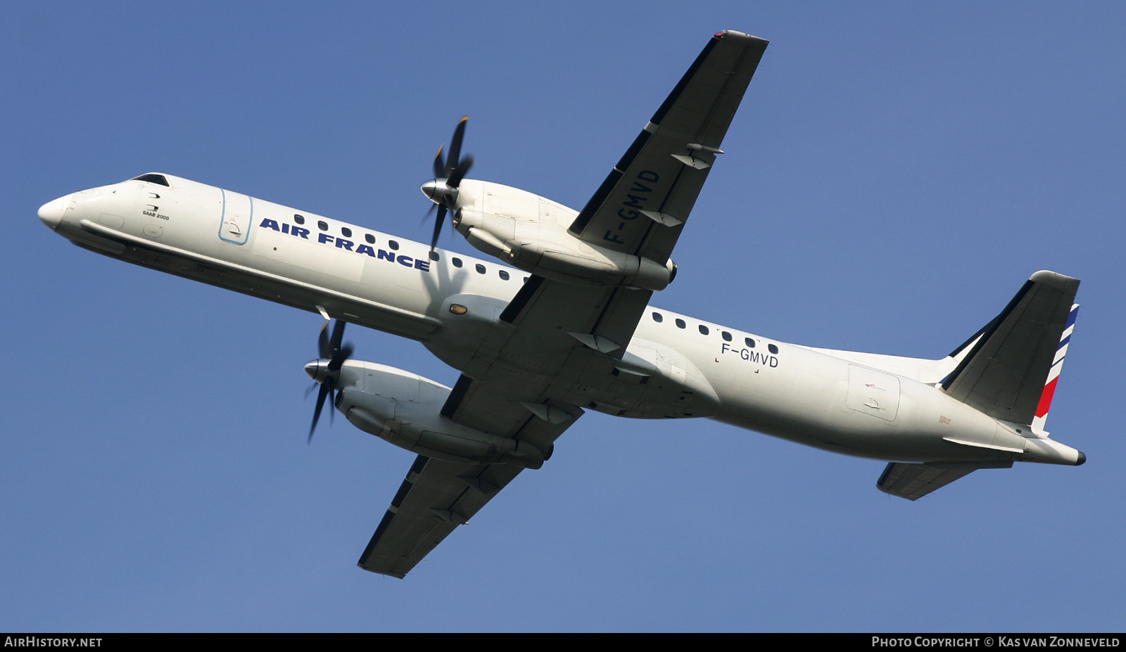 Aircraft Photo of F-GMVD | Saab 2000 | Air France | AirHistory.net #426050