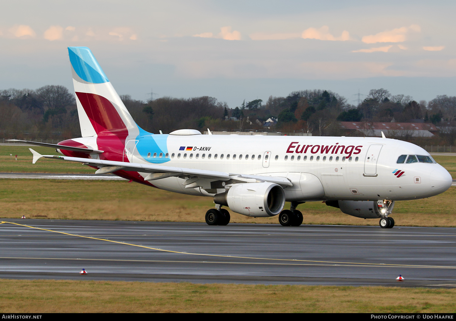 Aircraft Photo of D-AKNV | Airbus A319-112 | Eurowings | AirHistory.net #426080