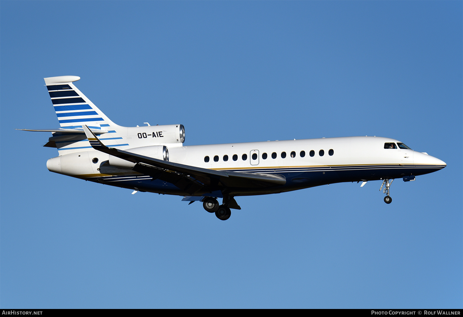 Aircraft Photo of OO-AIE | Dassault Falcon 7X | AirHistory.net #426105