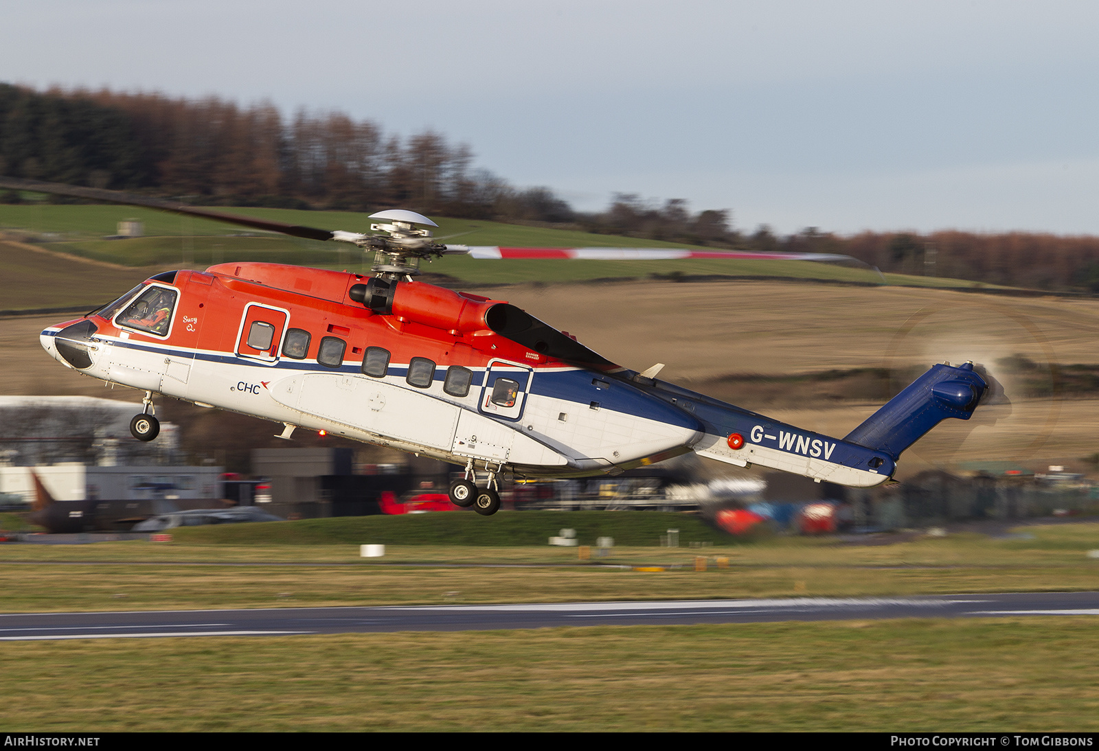 Aircraft Photo of G-WNSV | Sikorsky S-92A | CHC Helicopters | AirHistory.net #426106