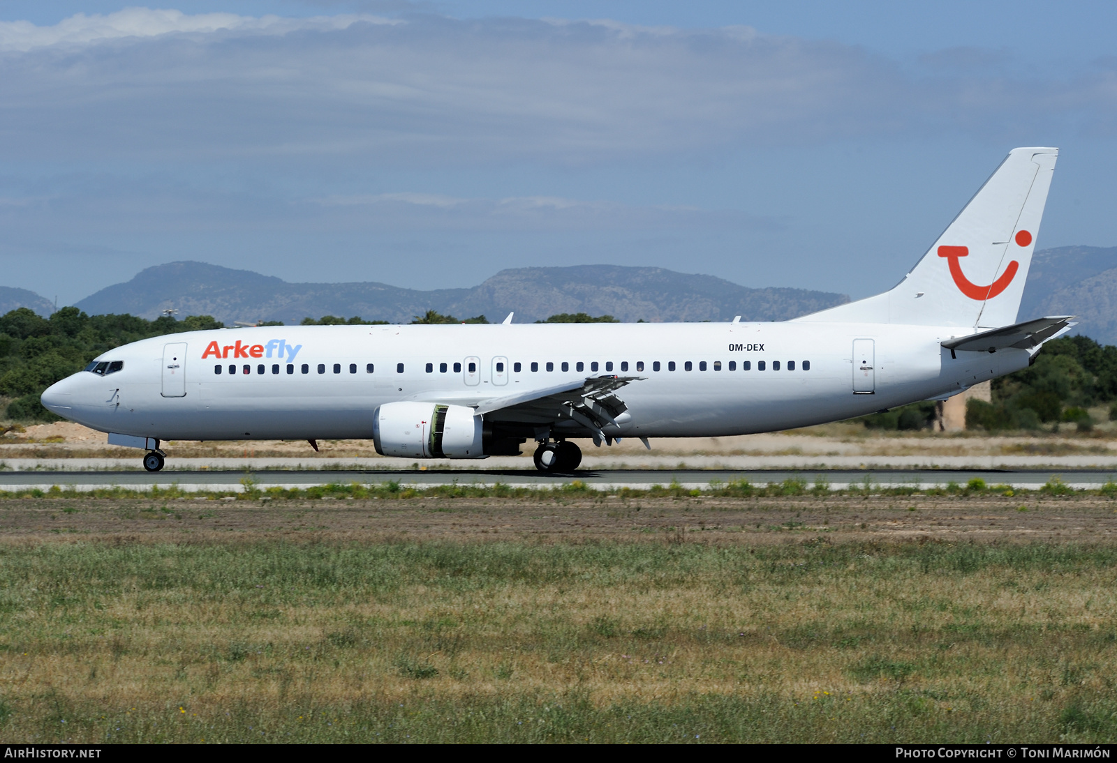 Aircraft Photo of OM-DEX | Boeing 737-46J | ArkeFly | AirHistory.net #426109