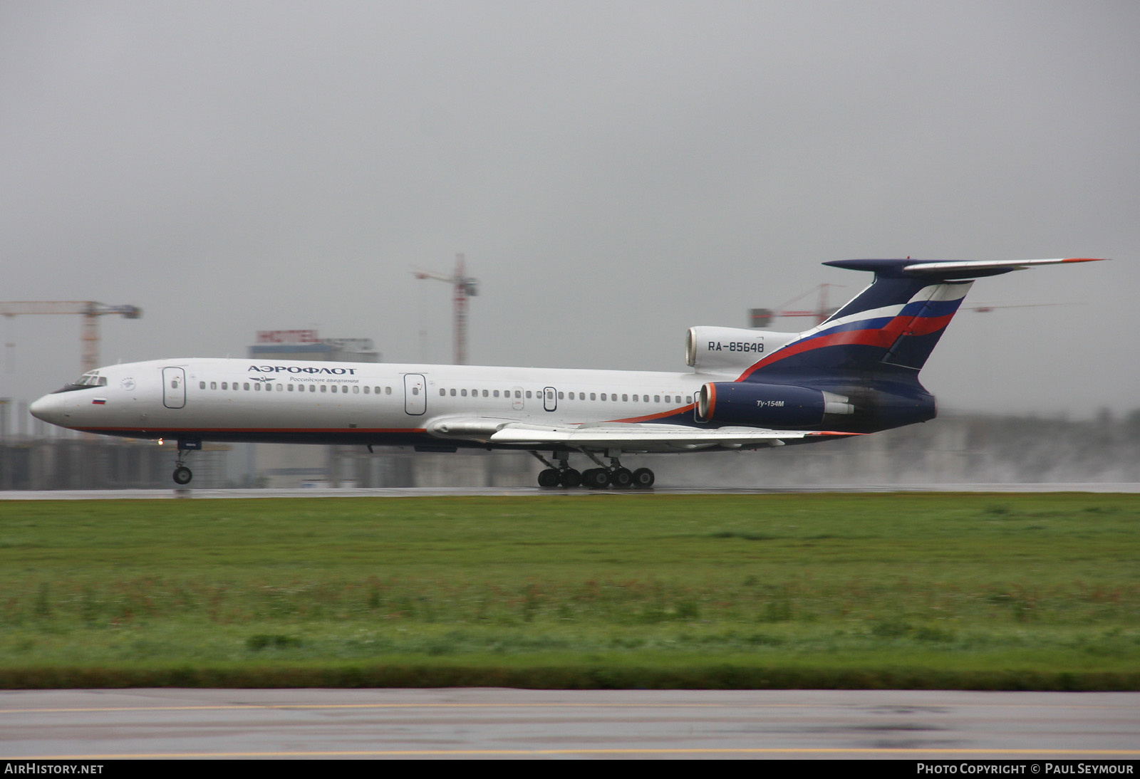 Aircraft Photo of RA-85648 | Tupolev Tu-154M | Aeroflot - Russian Airlines | AirHistory.net #426126