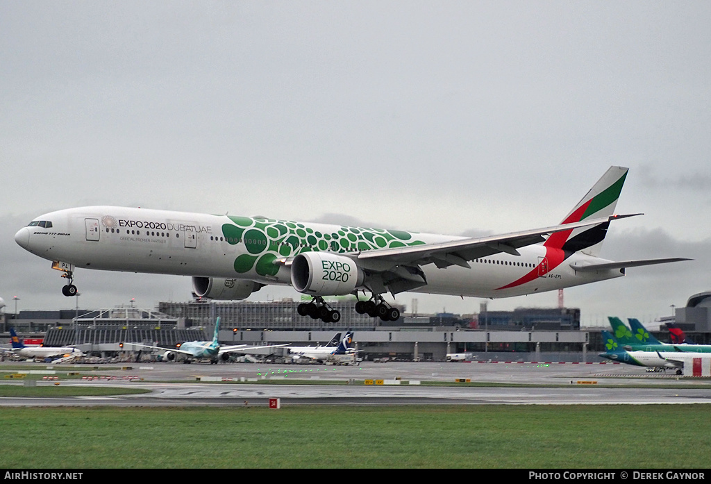 Aircraft Photo of A6-EPL | Boeing 777-31H/ER | Emirates | AirHistory.net #426139