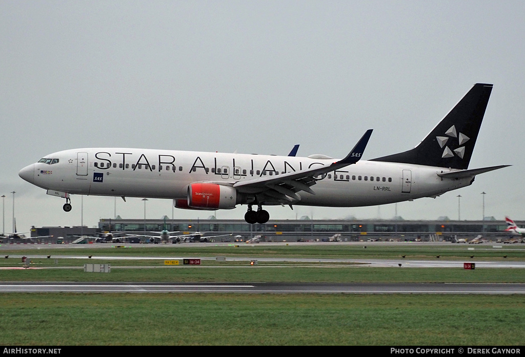 Aircraft Photo of LN-RRL | Boeing 737-883 | Scandinavian Airlines - SAS | AirHistory.net #426140