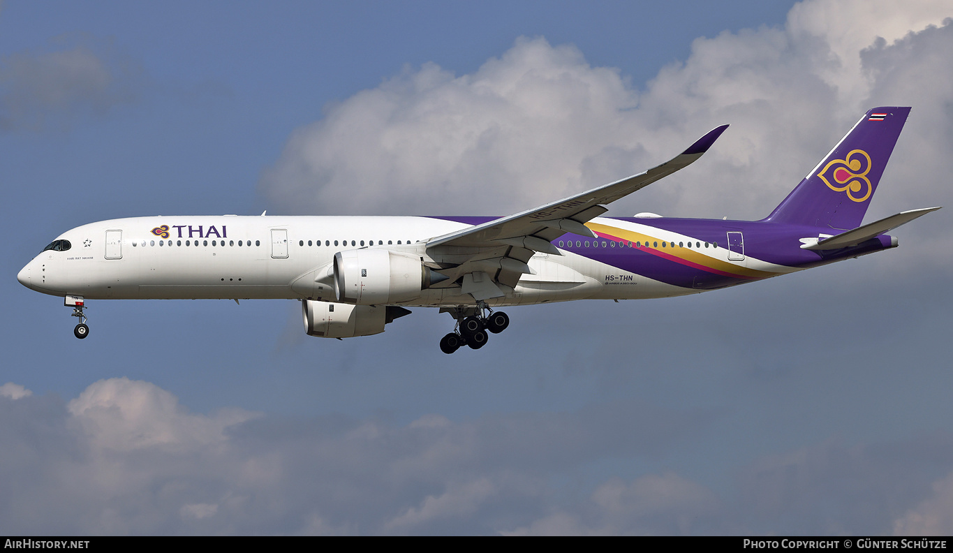 Aircraft Photo of HS-THN | Airbus A350-941 | Thai Airways International | AirHistory.net #426158