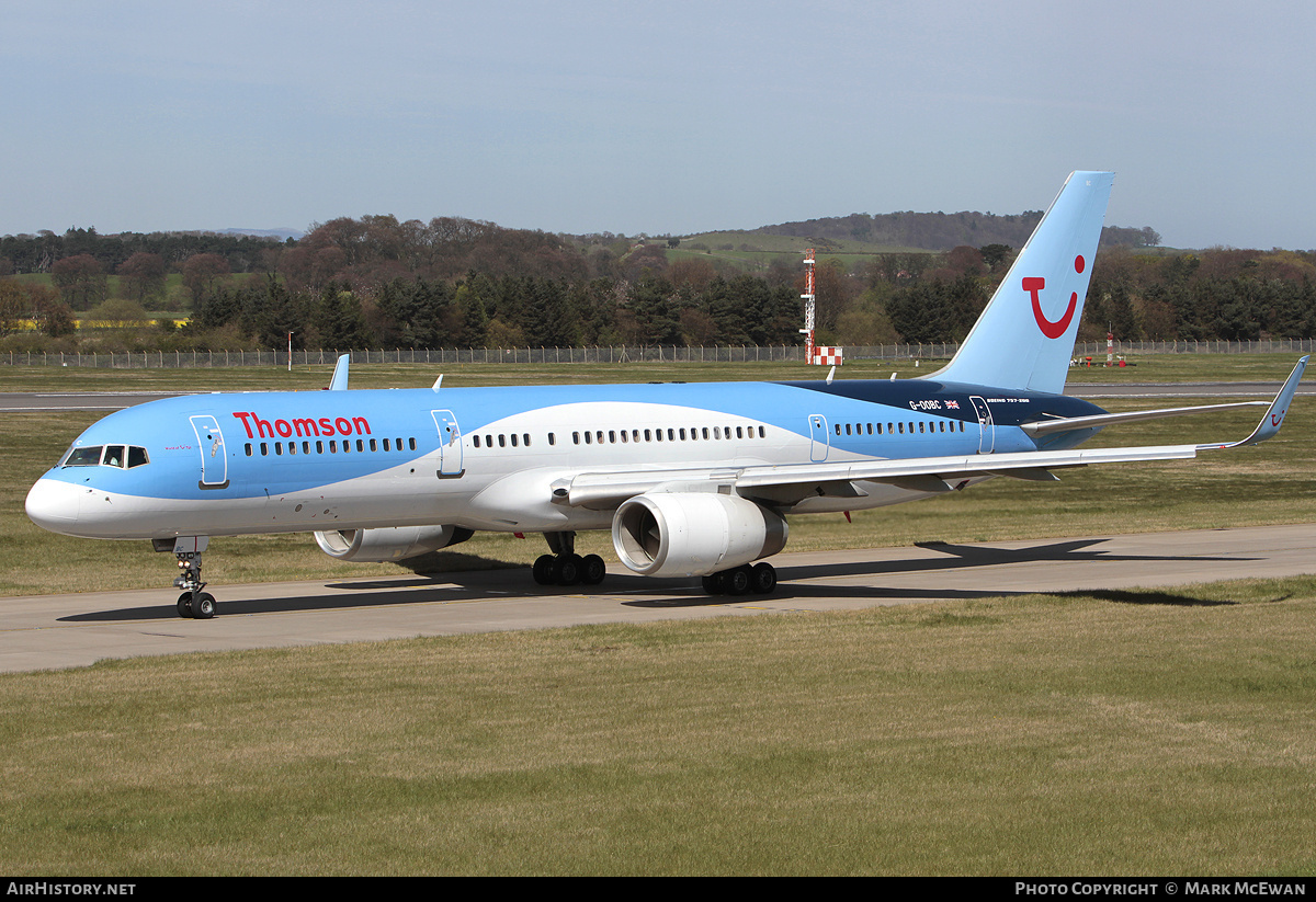 Aircraft Photo of G-OOBC | Boeing 757-28A | Thomson Airways | AirHistory.net #426160