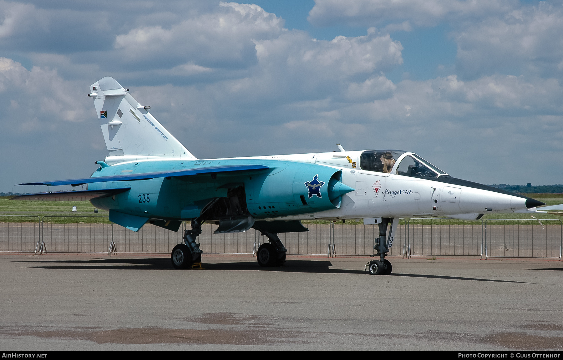 Aircraft Photo of 235 | Dassault Mirage F1AZ | South Africa - Air Force | AirHistory.net #426180