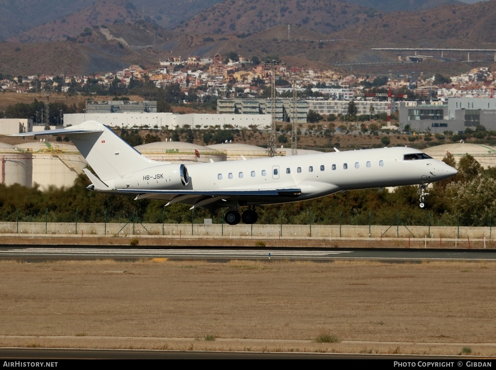 Aircraft Photo of HB-JSK | Bombardier Global 6000 (BD-700-1A10) | AirHistory.net #426181