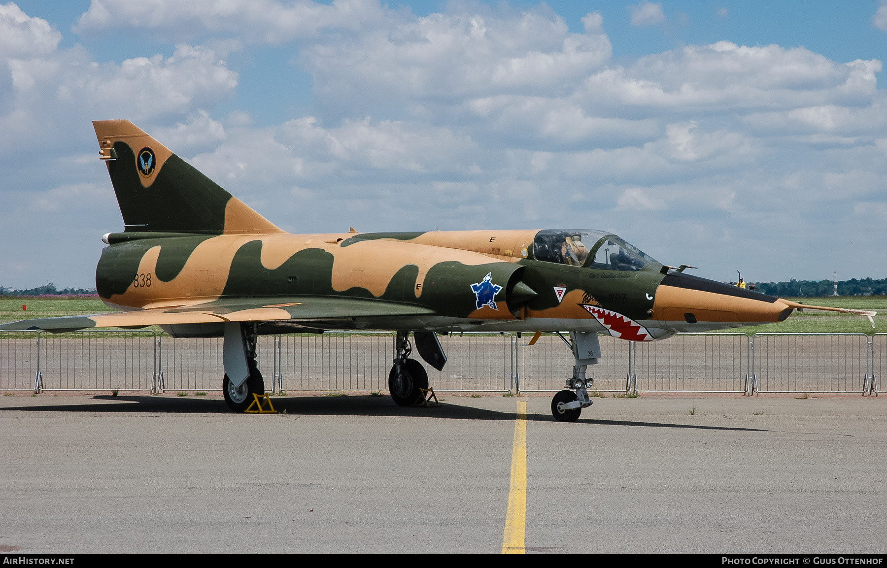 Aircraft Photo of 838 | Dassault Mirage IIIRZ | South Africa - Air Force | AirHistory.net #426186