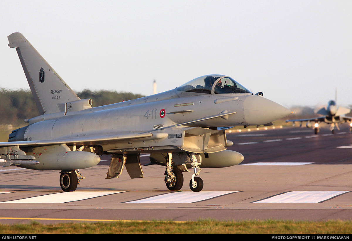 Aircraft Photo of MM7291 | Eurofighter EF-2000 Typhoon S | Italy - Air Force | AirHistory.net #426238