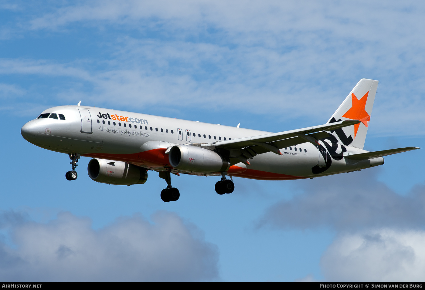 Aircraft Photo of VH-JQL | Airbus A320-232 | Jetstar Airways | AirHistory.net #426248