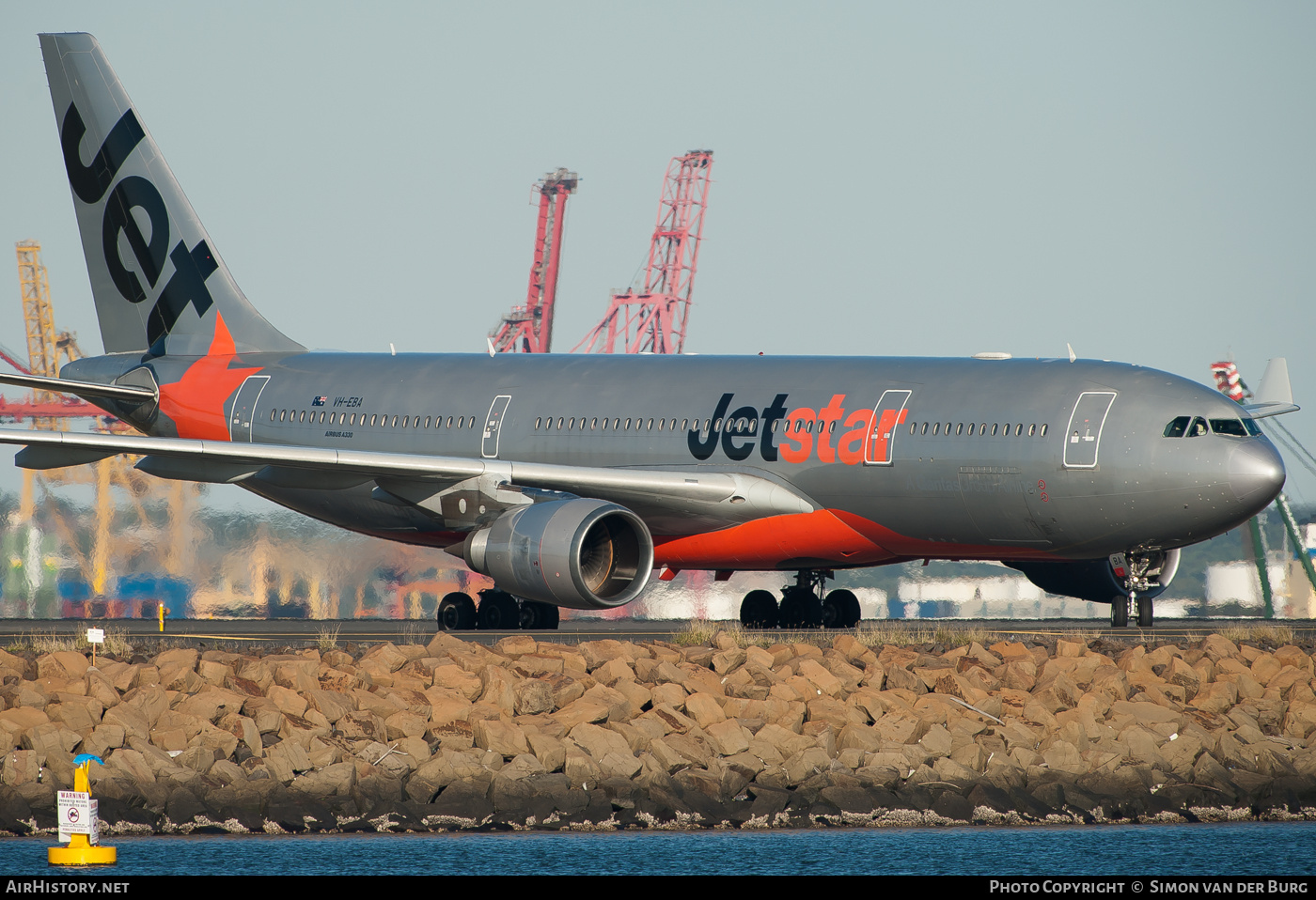 Aircraft Photo of VH-EBA | Airbus A330-202 | Jetstar Airways | AirHistory.net #426249