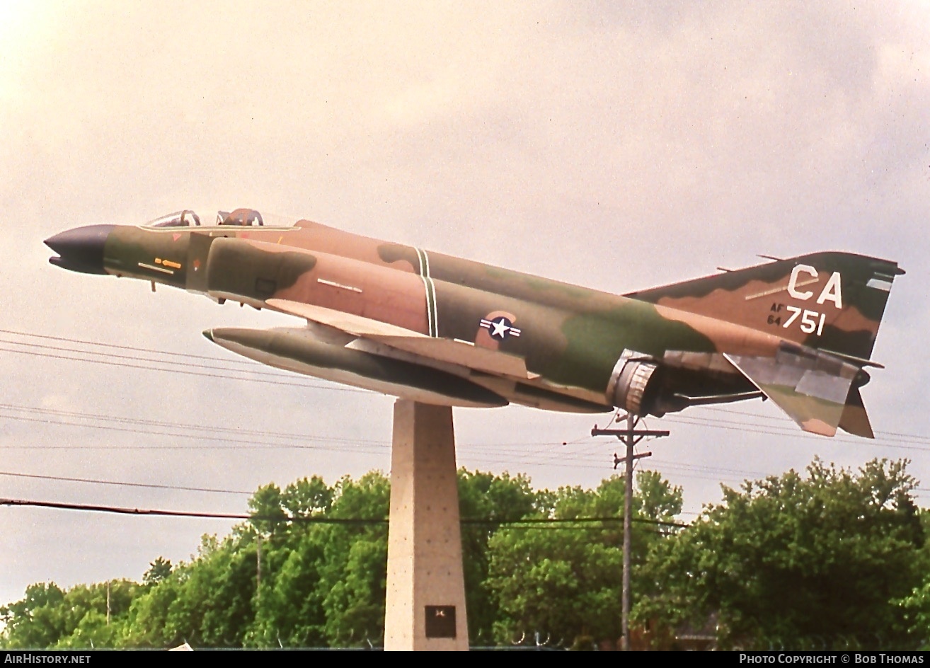 Aircraft Photo of 64751 | McDonnell F-4C Phantom II | USA - Air Force | AirHistory.net #426252