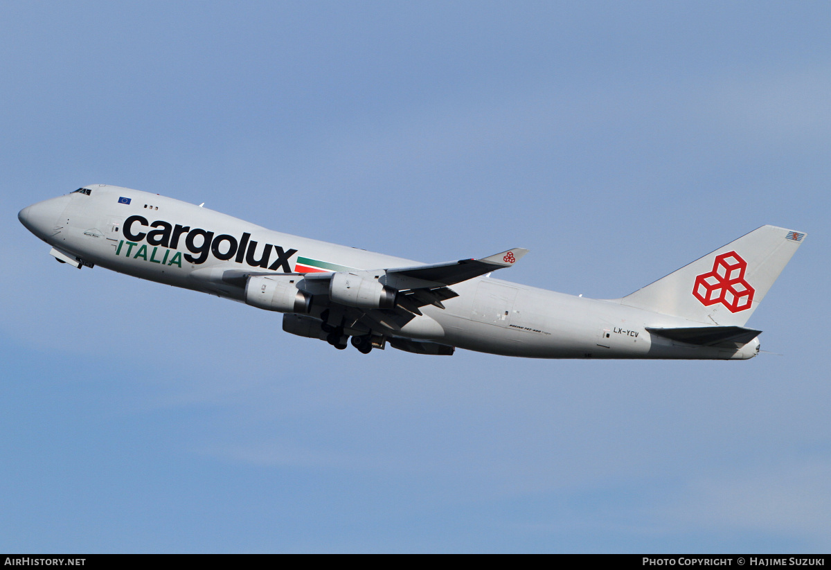 Aircraft Photo of LX-YCV | Boeing 747-4R7F/SCD | Cargolux Italia | AirHistory.net #426262
