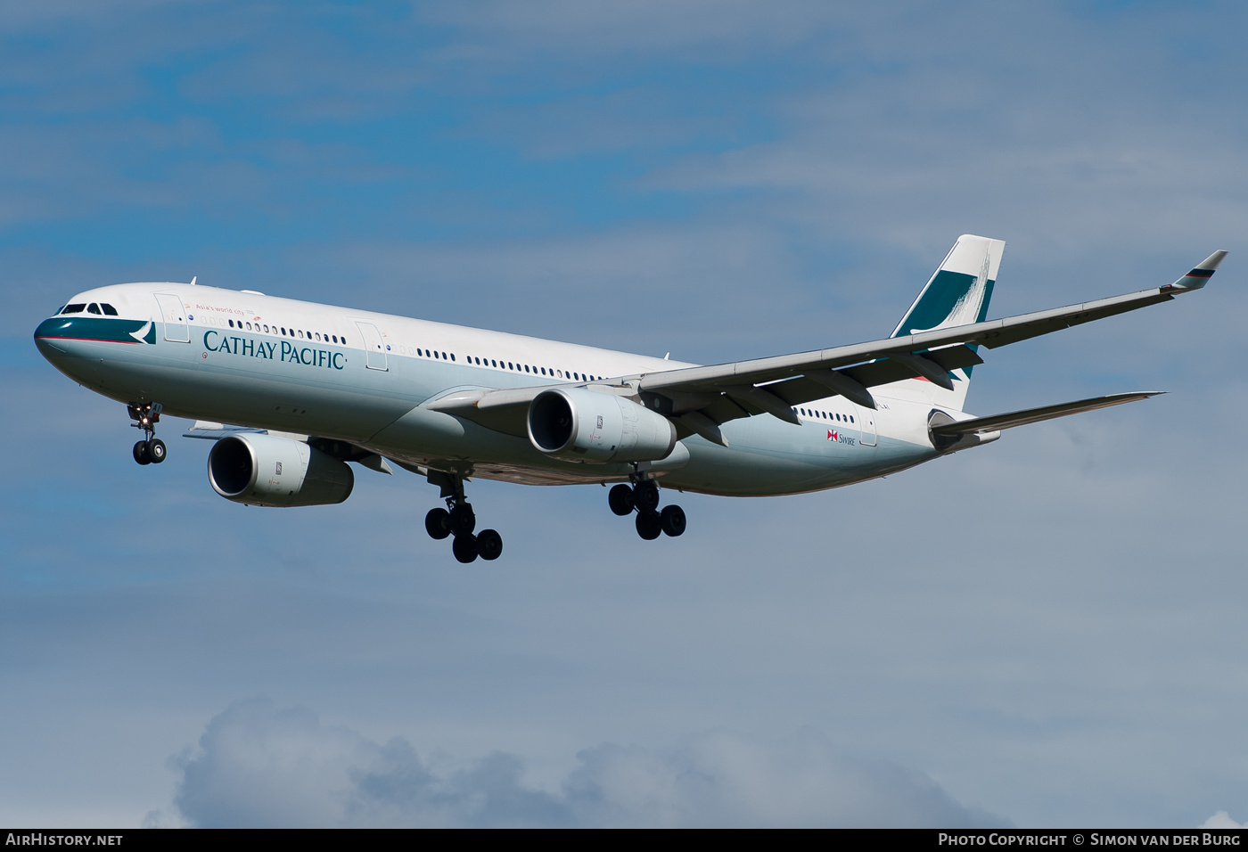 Aircraft Photo of B-LAI | Airbus A330-343 | Cathay Pacific Airways | AirHistory.net #426283
