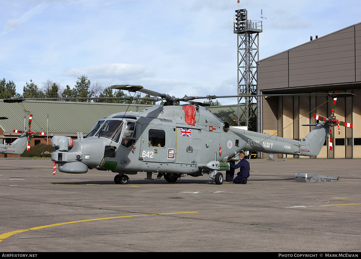 Aircraft Photo of XZ698 | Westland WG-13 Lynx HMA8DSP | UK - Navy | AirHistory.net #426286