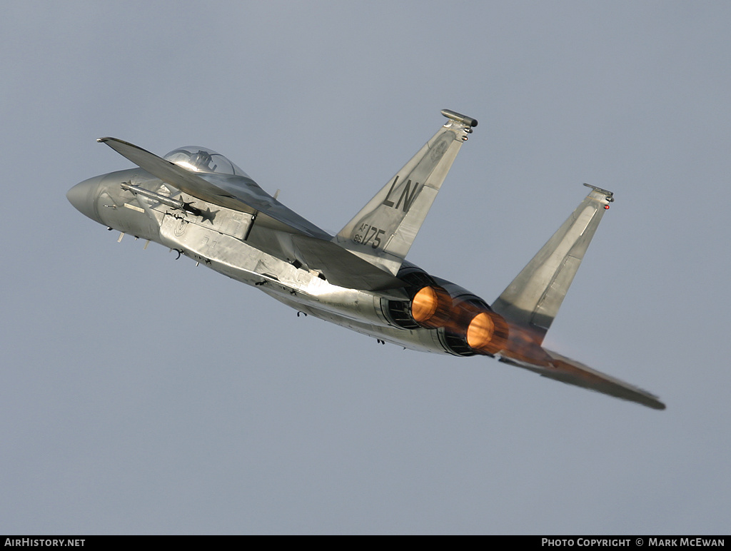 Aircraft Photo of 86-0175 / AF86-175 | McDonnell Douglas F-15C Eagle | USA - Air Force | AirHistory.net #426317