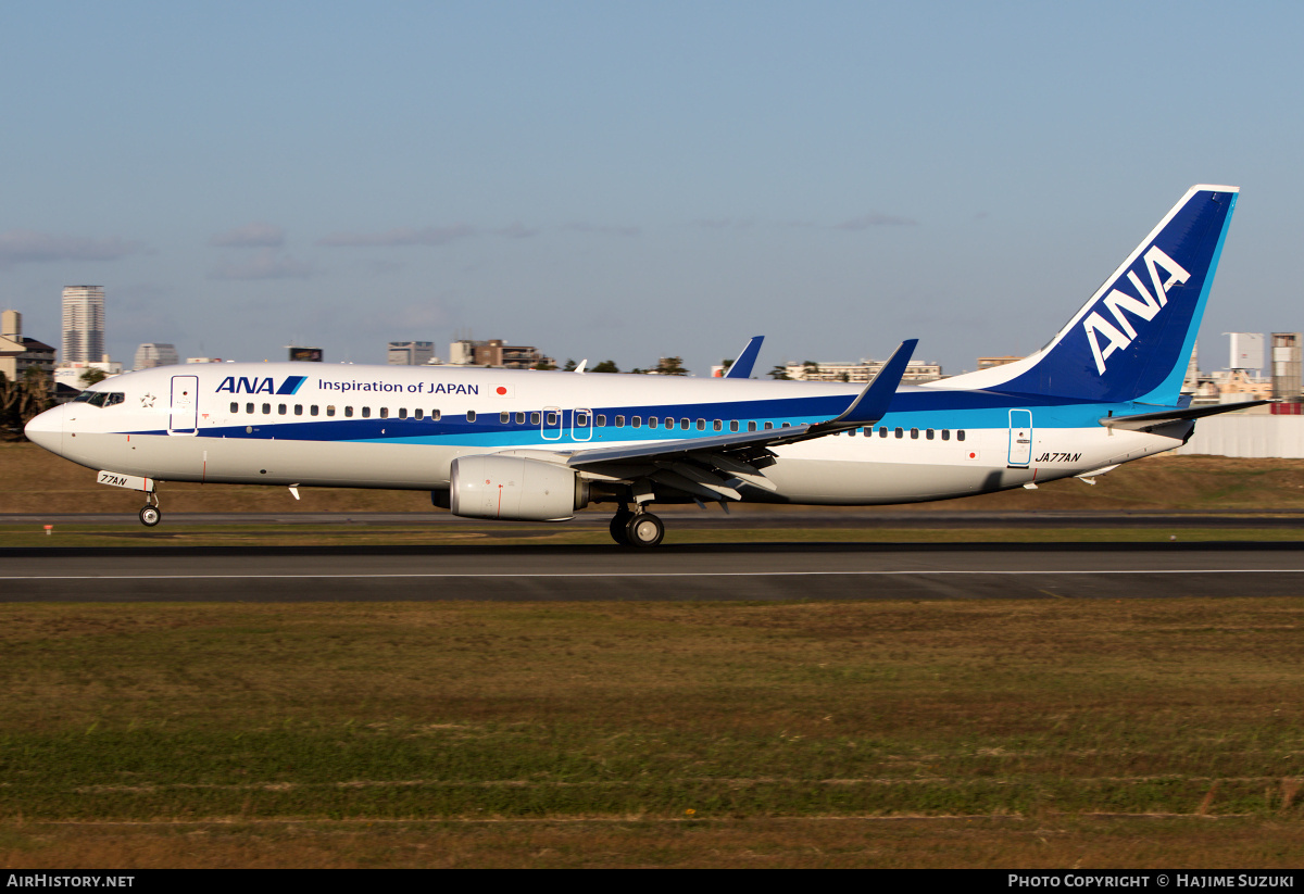 Aircraft Photo of JA77AN | Boeing 737-881 | All Nippon Airways - ANA | AirHistory.net #426328