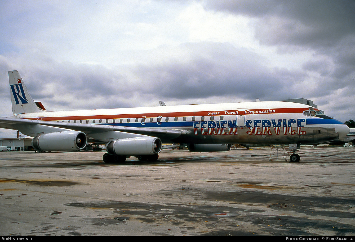 Aircraft Photo of N1805 | McDonnell Douglas DC-8-62 | Ferien Service | AirHistory.net #426342