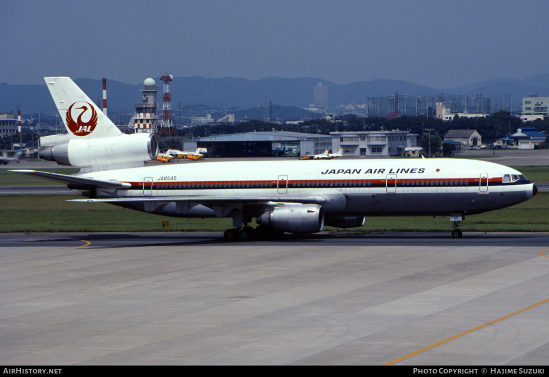 Aircraft Photo of JA8545 | McDonnell Douglas DC-10-40I | Japan Air Lines - JAL | AirHistory.net #426381