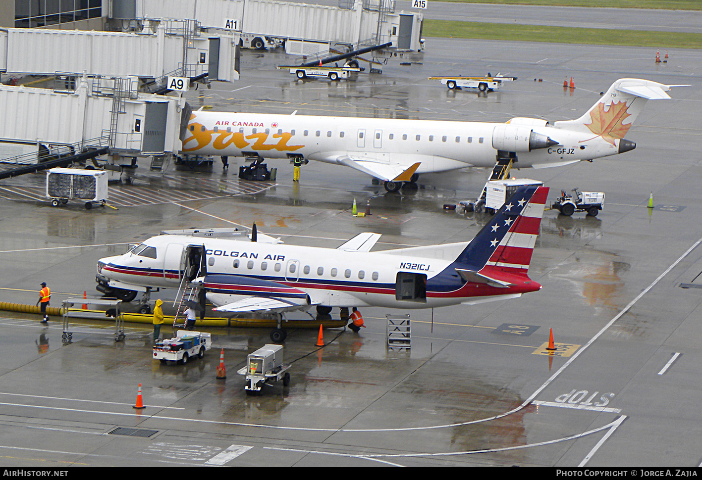 Aircraft Photo of N321CJ | Saab 340B | Colgan Air | AirHistory.net #426385