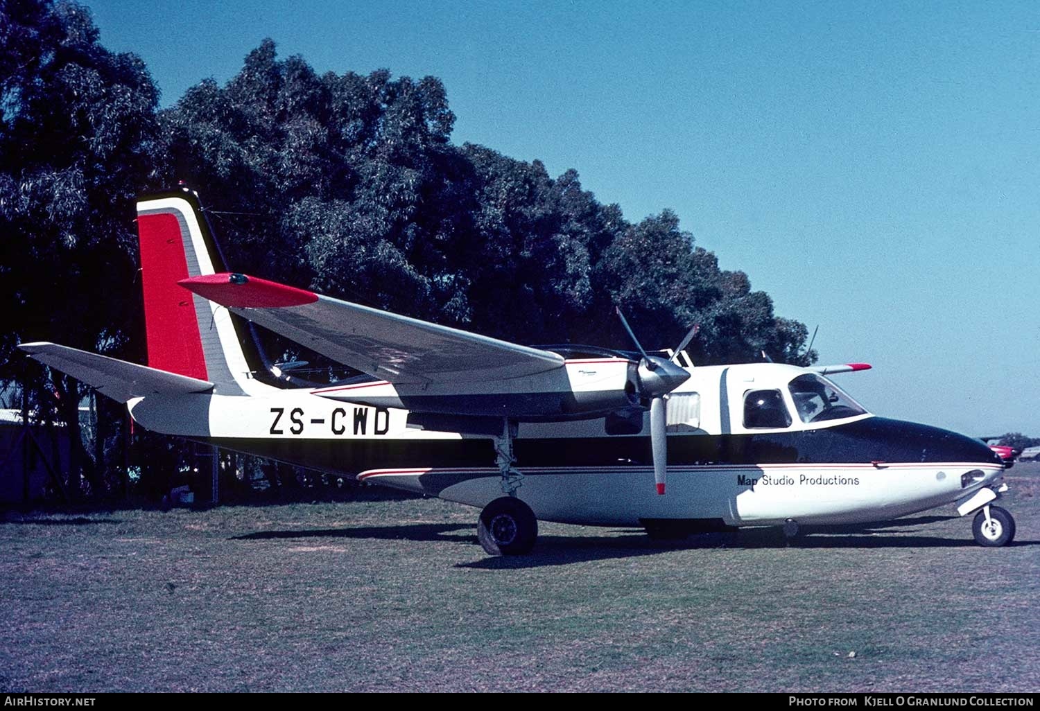 Aircraft Photo of ZS-CWD | Aero Commander 680F Commander | Map Studio Productions | AirHistory.net #426386