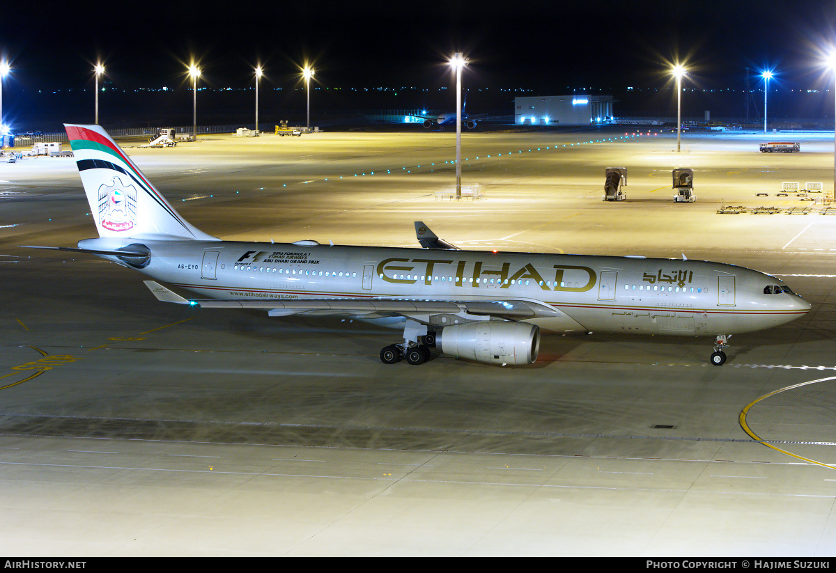 Aircraft Photo of A6-EYO | Airbus A330-243 | Etihad Airways | AirHistory.net #426392