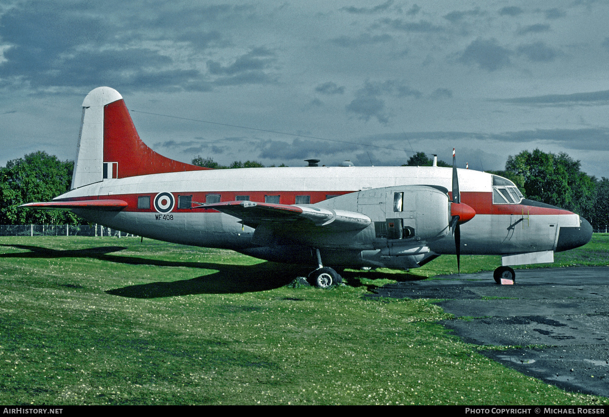 Aircraft Photo of WF408 | Vickers 668 Varsity T.1 | UK - Air Force | AirHistory.net #426405
