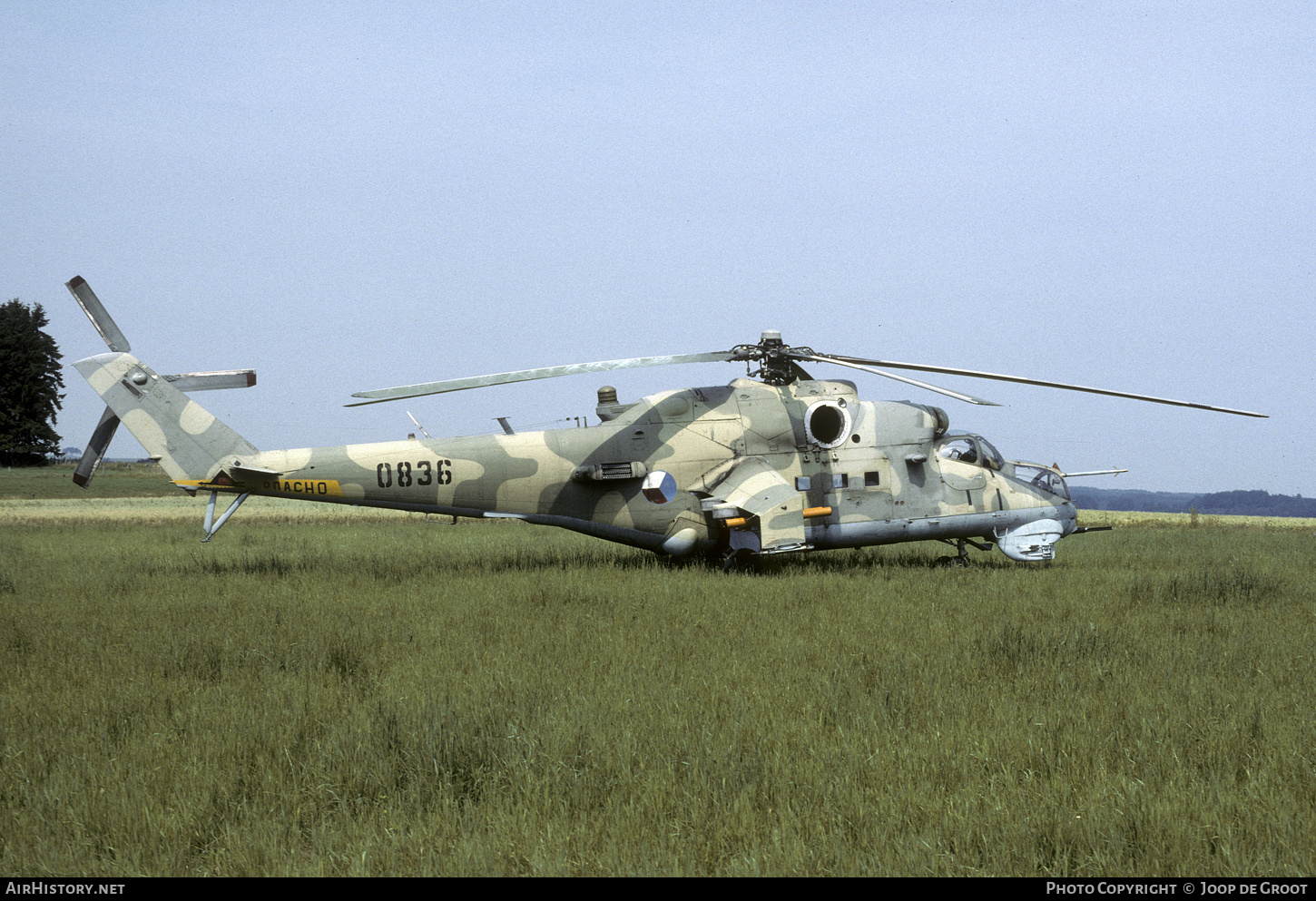 Aircraft Photo of 0836 | Mil Mi-24V | Czechia - Air Force | AirHistory.net #426410