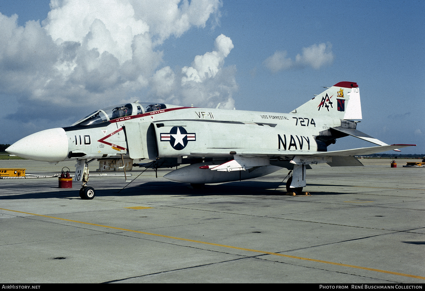 Aircraft Photo of 157274 | McDonnell Douglas F-4J Phantom II | USA - Navy | AirHistory.net #426416