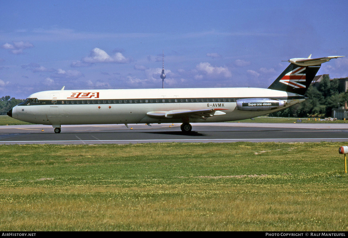 Aircraft Photo of G-AVMK | BAC 111-510ED One-Eleven | BEA - British European Airways | AirHistory.net #426418