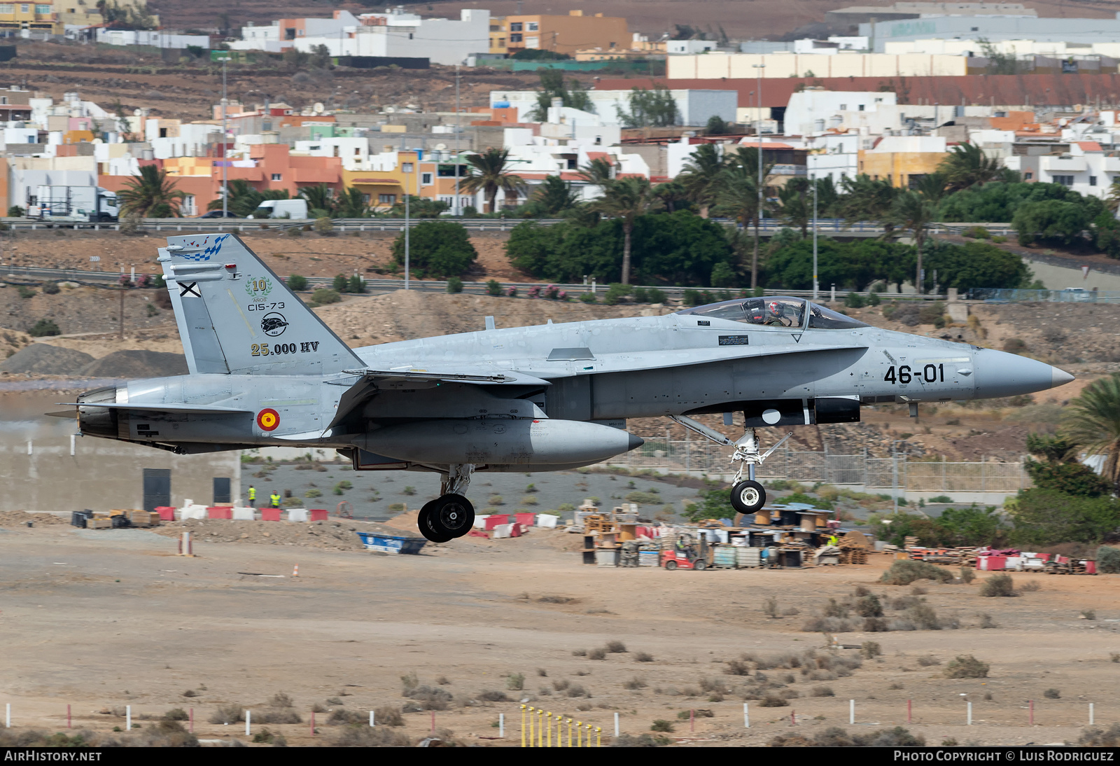 Aircraft Photo of C15-73 | McDonnell Douglas F/A-18A+ Hornet | Spain - Air Force | AirHistory.net #426420