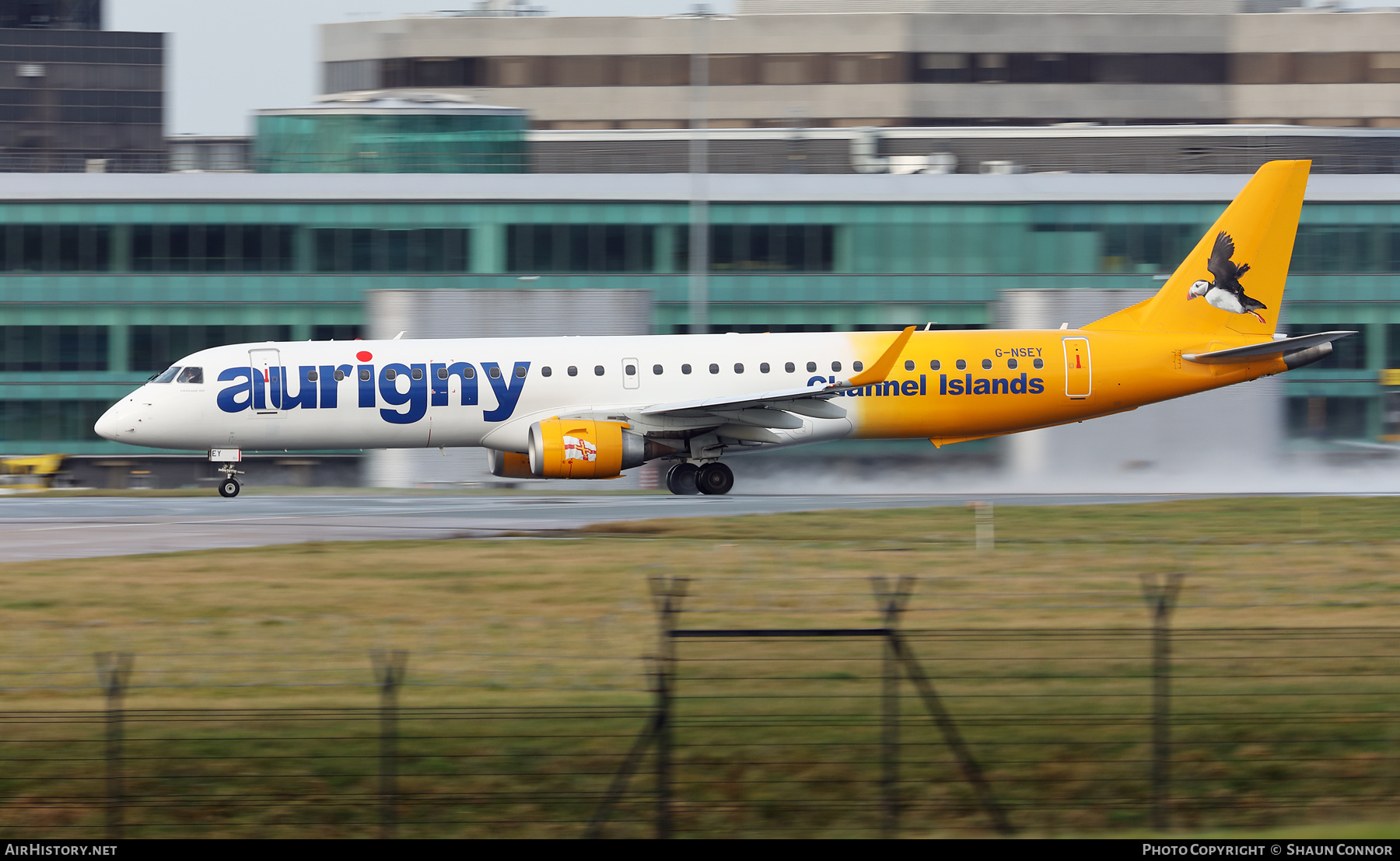 Aircraft Photo of G-NSEY | Embraer 195STD (ERJ-190-200STD) | Aurigny Air Services | AirHistory.net #426430