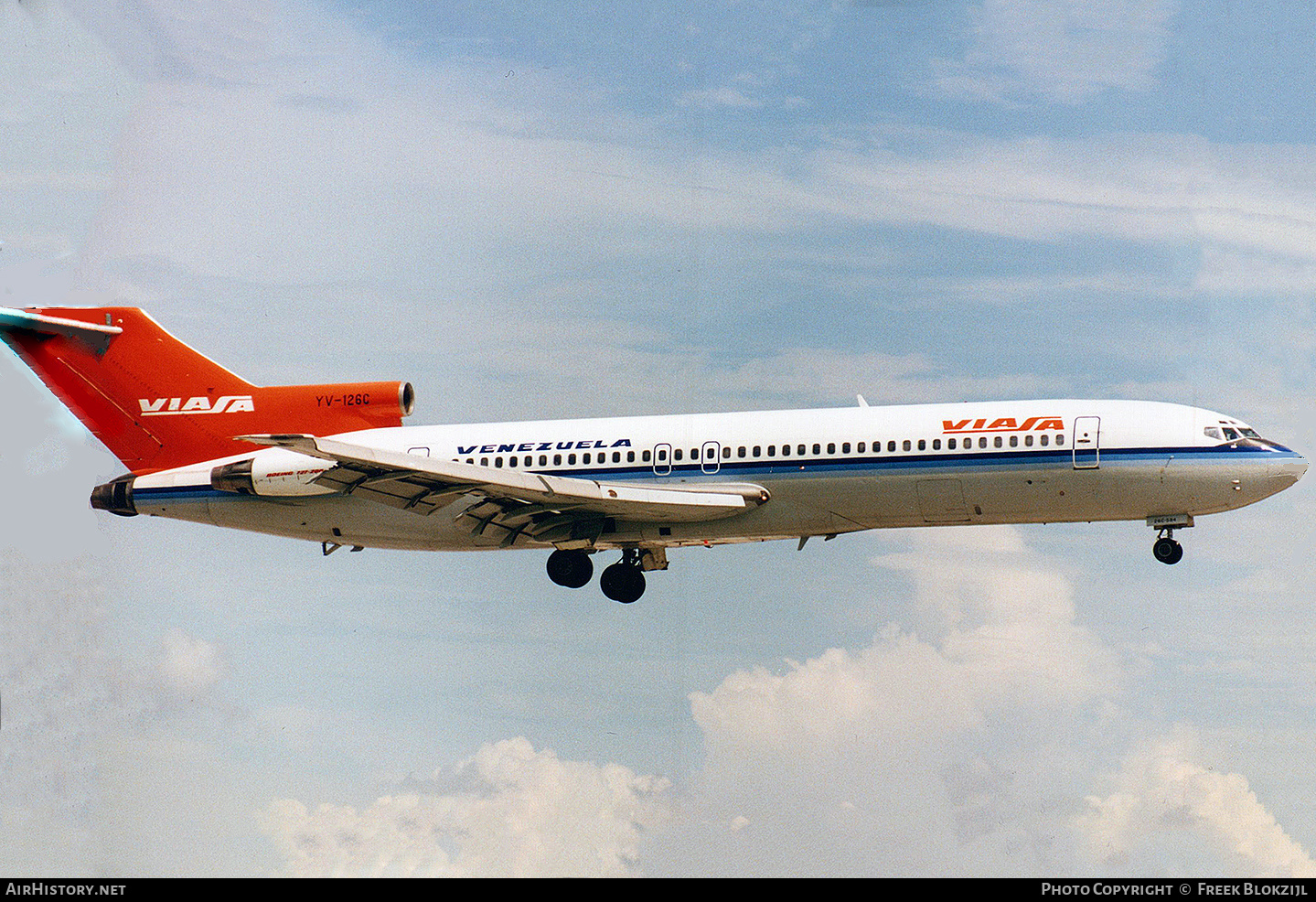 Aircraft Photo of YV-126C | Boeing 727-256/Adv | Viasa | AirHistory.net #426434