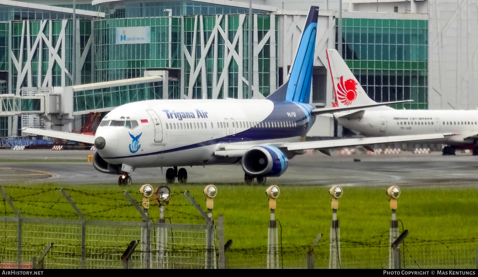 Aircraft Photo of PK-YSF | Boeing 737-4Y0 | Trigana Air | AirHistory.net #426445