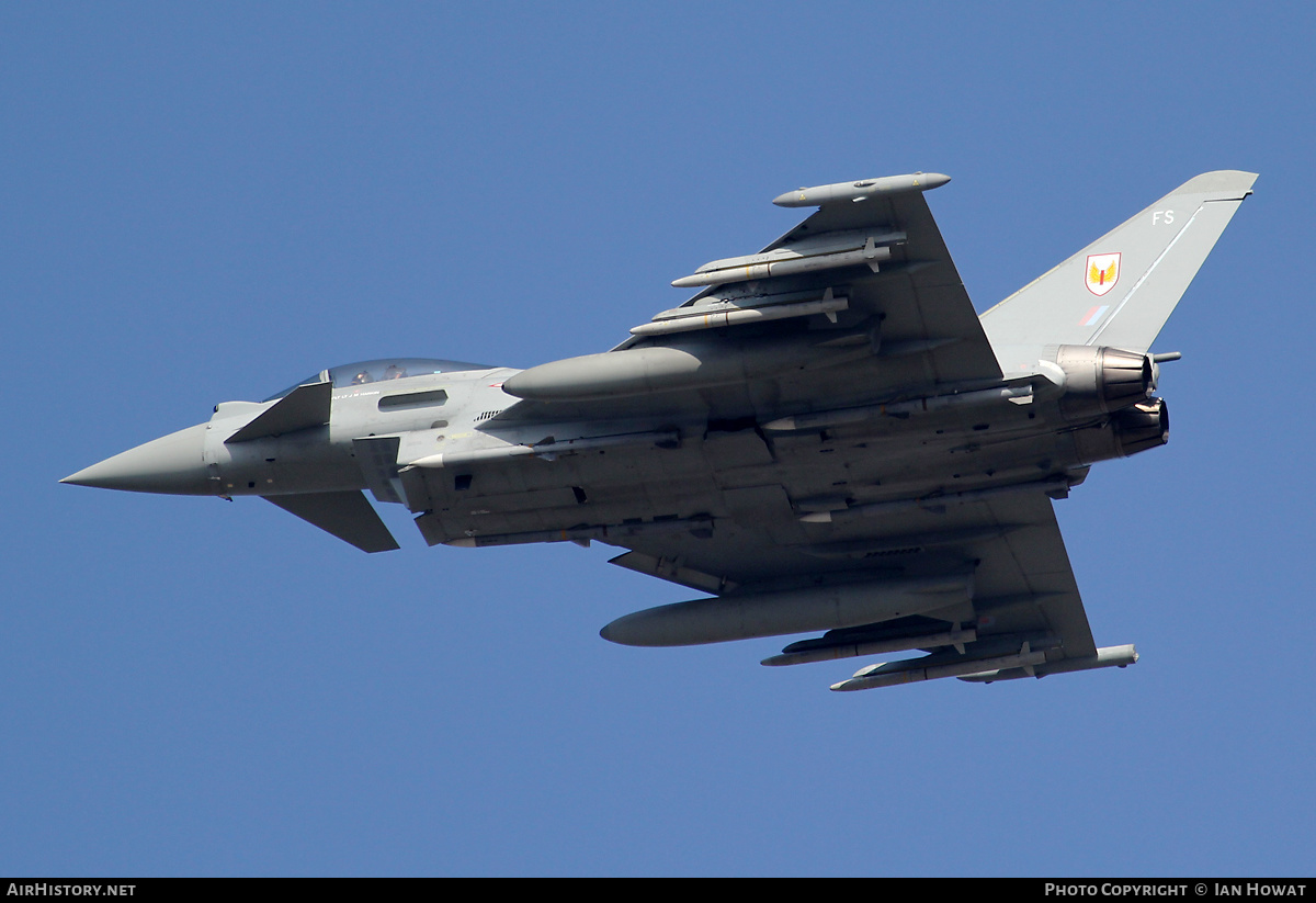 Aircraft Photo of ZK333 | Eurofighter EF-2000 Typhoon FGR4 | UK - Air Force | AirHistory.net #426480