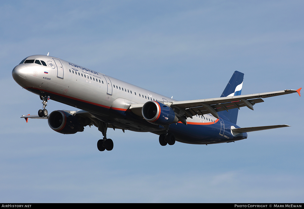 Aircraft Photo of VQ-BHK | Airbus A321-211 | Aeroflot - Russian Airlines | AirHistory.net #426481