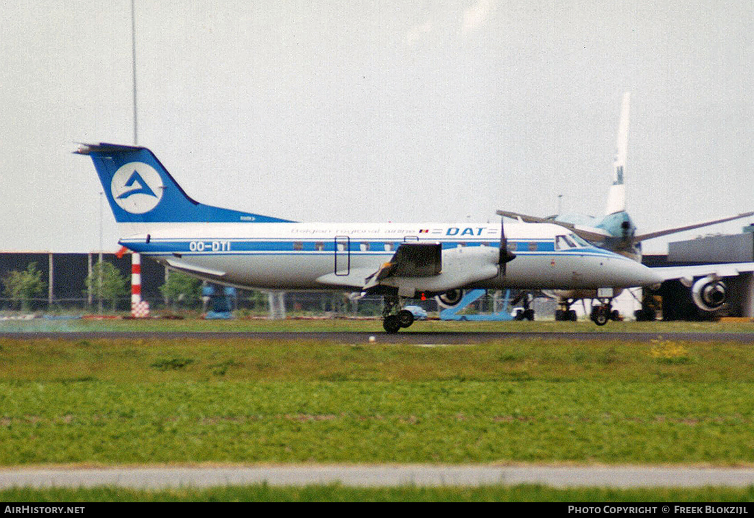 Aircraft Photo of OO-DTI | Embraer EMB-120RT Brasilia | Delta Air Transport - DAT | AirHistory.net #426504