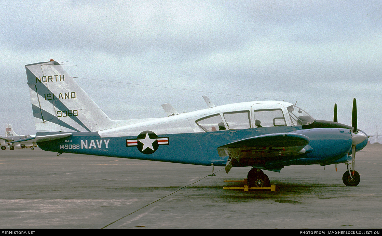 Aircraft Photo of 149068 / 9068 | Piper U-11A Aztec (UO-1/PA-23-250) | USA - Navy | AirHistory.net #426513