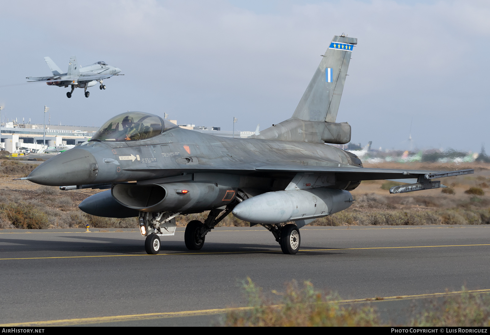Aircraft Photo of 525 | Lockheed Martin F-16CJ Fighting Falcon | Greece - Air Force | AirHistory.net #426530