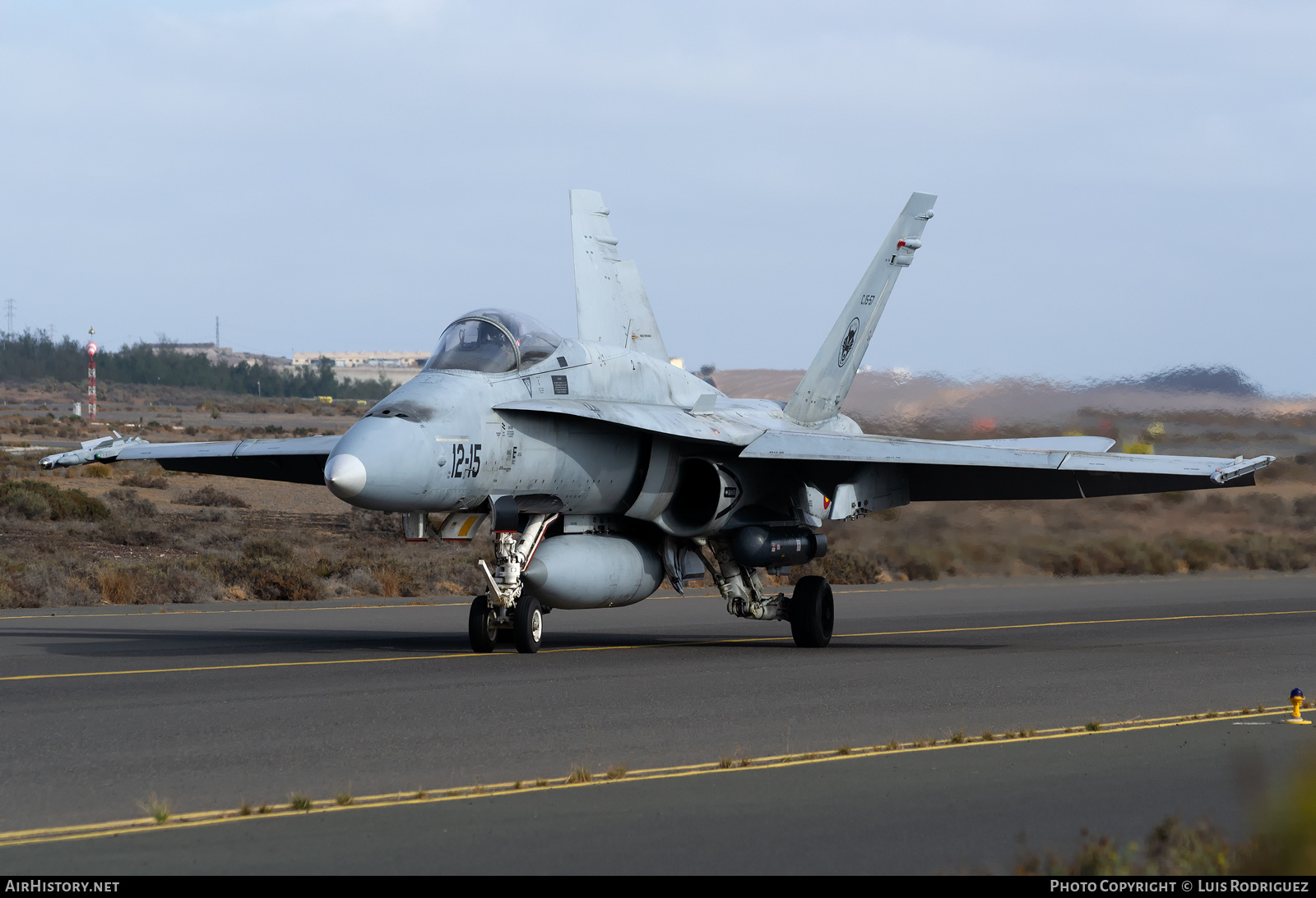 Aircraft Photo of C.15-57 | McDonnell Douglas EF-18M Hornet | Spain - Air Force | AirHistory.net #426531