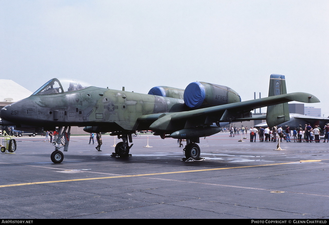 Aircraft Photo of 77-0251 / AF77-251 | Fairchild A-10A Thunderbolt II | USA - Air Force | AirHistory.net #426553