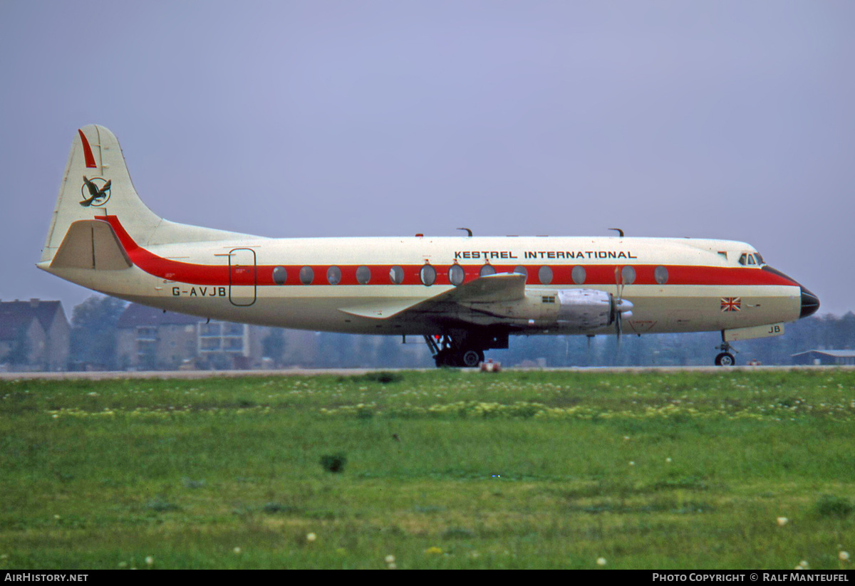 Aircraft Photo of G-AVJB | Vickers 815 Viscount | Kestrel International Airways | AirHistory.net #426564