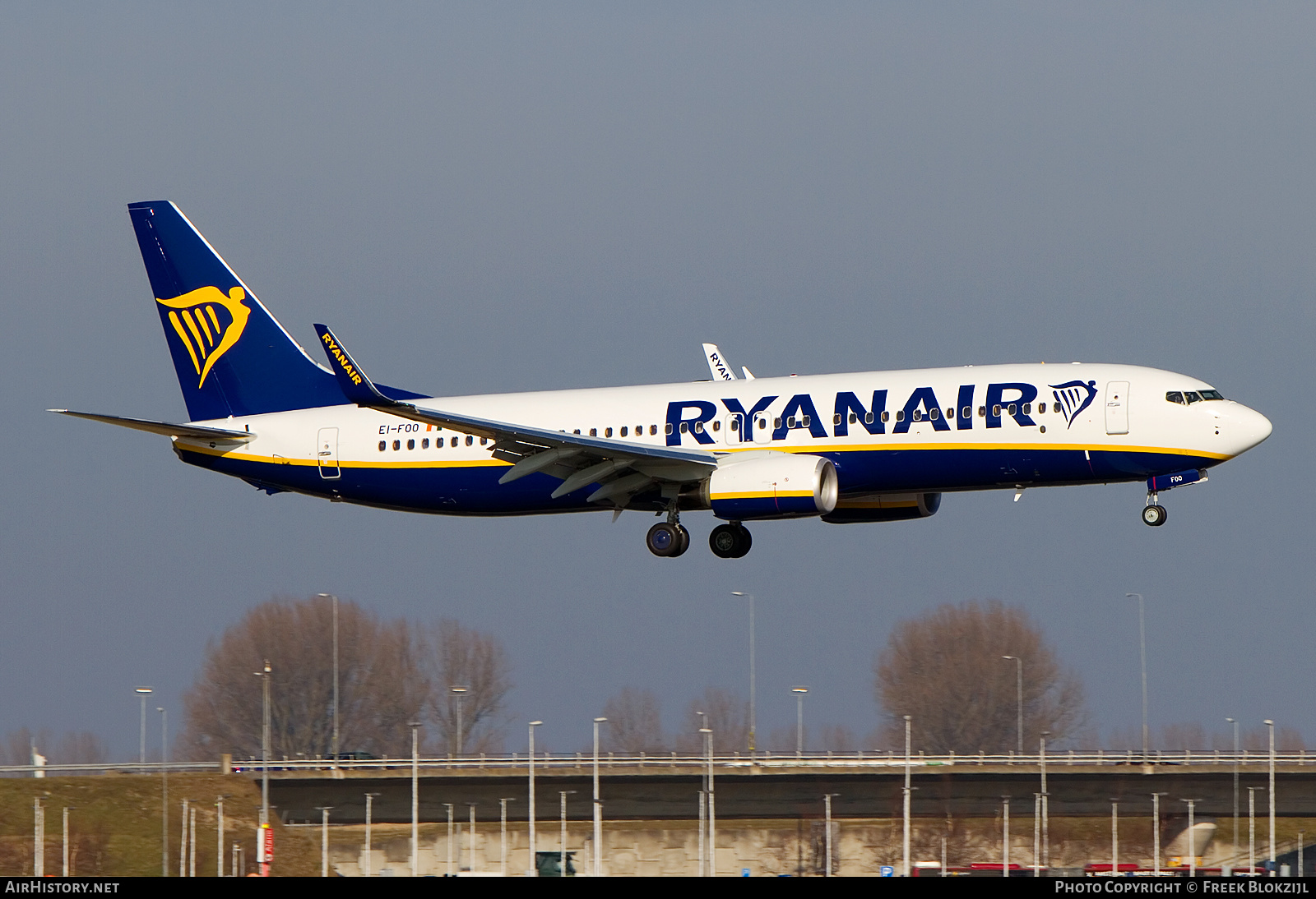 Aircraft Photo of EI-FOO | Boeing 737-8AS | Ryanair | AirHistory.net #426570