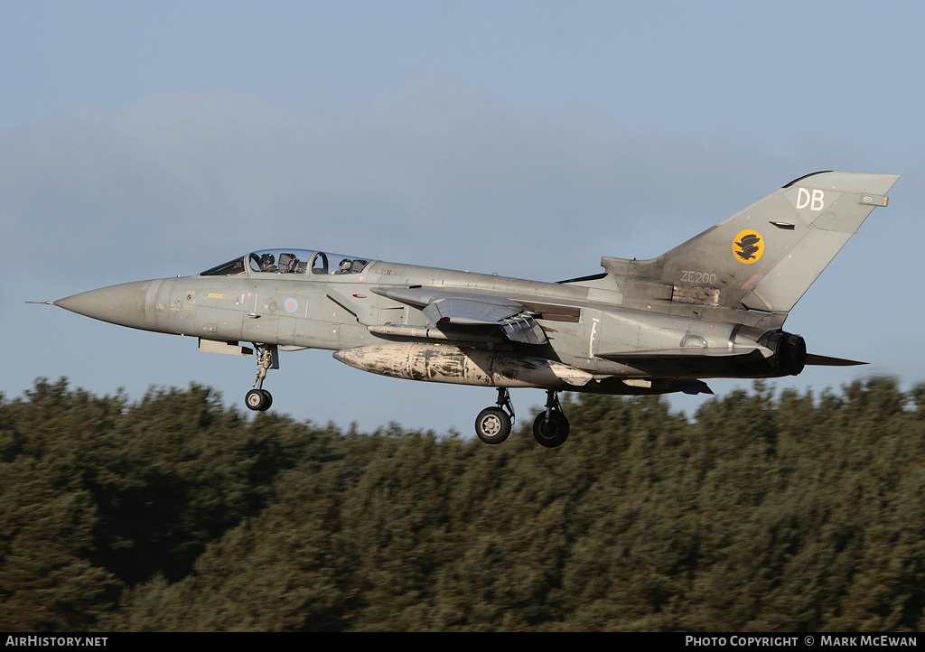 Aircraft Photo of ZE200 | Panavia Tornado F3 | UK - Air Force | AirHistory.net #426571
