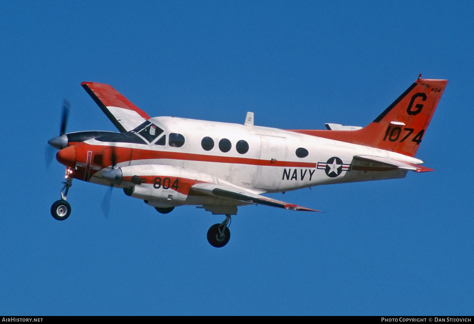 Aircraft Photo of 161074 / 1074 | Beech T-44A Pegasus | USA - Navy | AirHistory.net #426575