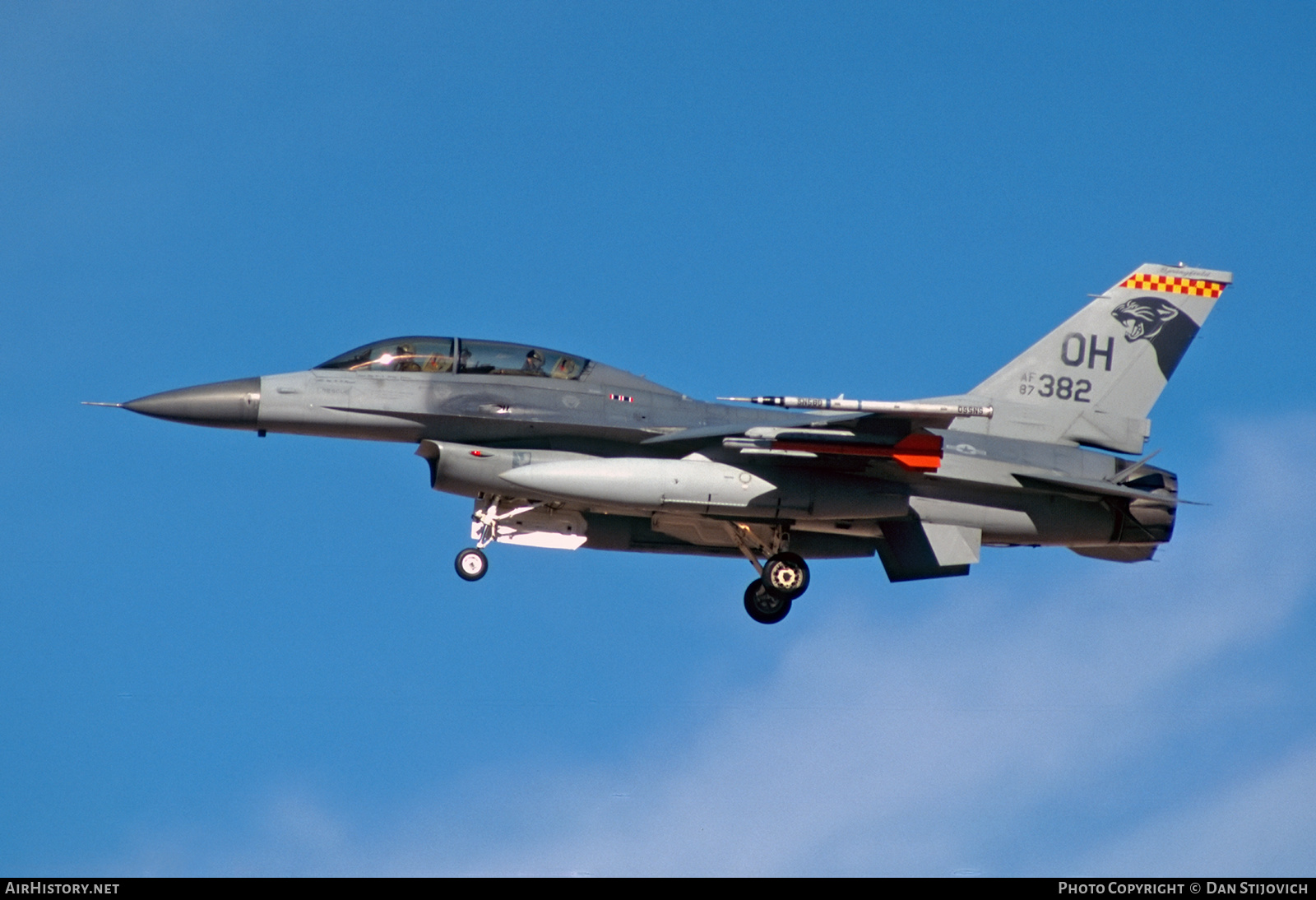 Aircraft Photo of 87-0382 / AF87-382 | General Dynamics F-16D Fighting Falcon | USA - Air Force | AirHistory.net #426620