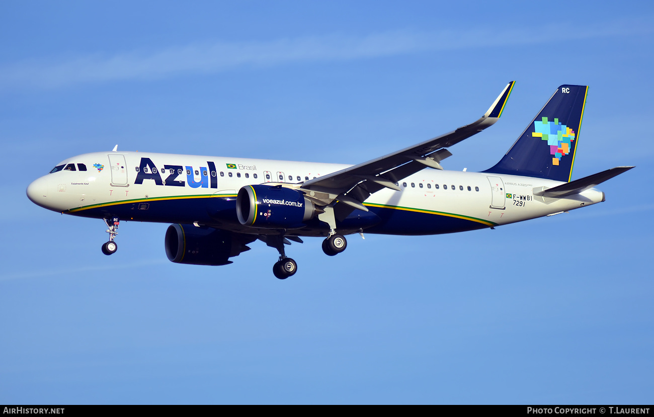 Aircraft Photo of F-WWBI | Airbus A320-251N | Azul Linhas Aéreas Brasileiras | AirHistory.net #426623
