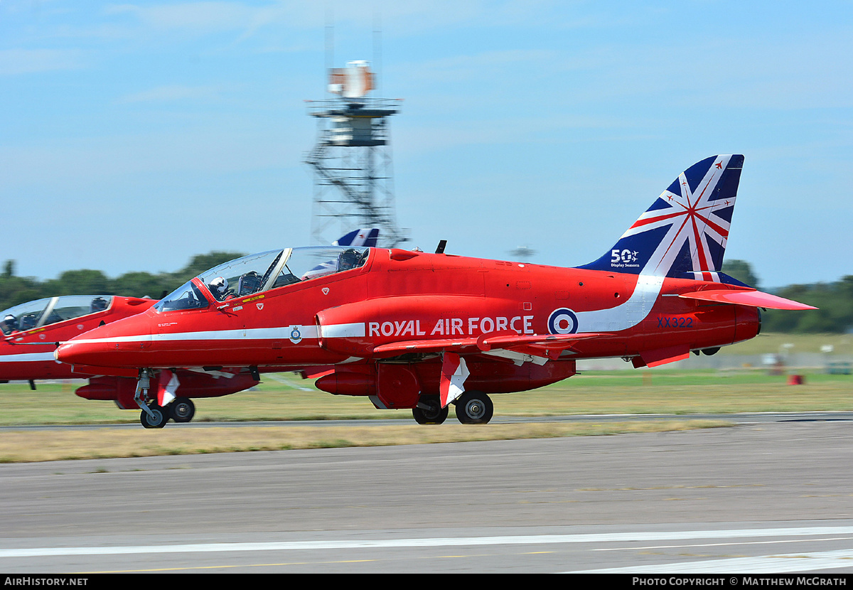 Aircraft Photo of XX322 | British Aerospace Hawk T1A | UK - Air Force | AirHistory.net #426638