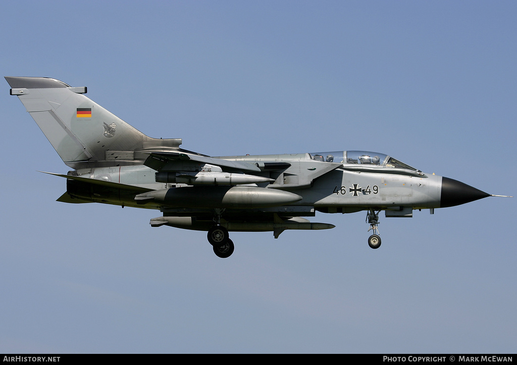 Aircraft Photo of 4649 | Panavia Tornado ECR | Germany - Air Force | AirHistory.net #426639